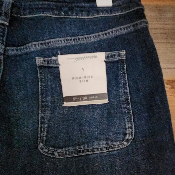 NWT Anthropologie Pilcro High Rise Slim Jeans Size 32 - Picture 7 of 7